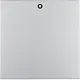 Berker 16291424 schakelwip met opdruk 0 S1 IP44 aluminium mat