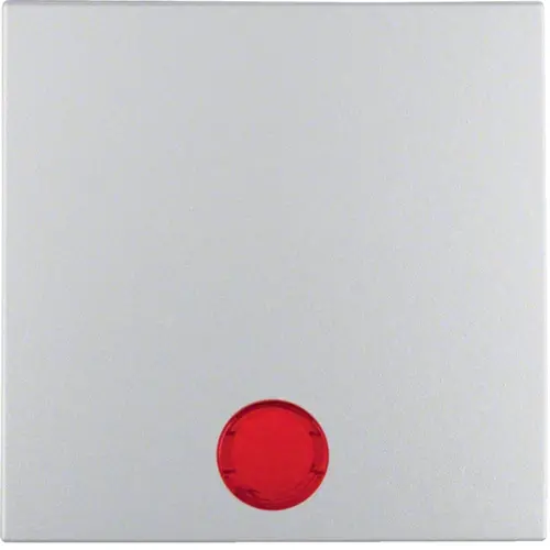 Berker 16291414 schakelwip controlevenster S1 IP44 aluminium mat