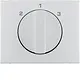 Berker 1088710300 draaiknop driestandenschakelaar 2-1-3 K5 aluminium