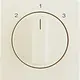 Berker 1084898200 draaiknop driestandenschakelaar 2-1-3 S1/B3/B7 creme glans