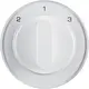 Berker 1084208900 draaiknop driestandenschakelaar 2-1-3 R1/R3/R8 wit