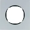 Berker 10112674 afdekraam 1-voudig vlak R8 aluminium