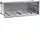 Berker 18721030 inbouwdoos hollewand 3-voudig vlak wit
