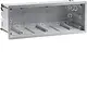 Berker 18721030 inbouwdoos hollewand 3-voudig vlak wit