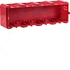 Berker 18720040 inbouwdoos metselwerk 4-voudig vlak rood