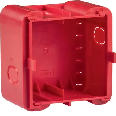 Berker 18720010 inbouwdoos metselwerk 1-voudig vlak rood