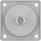 Berker 945812506 Integro Flow TV-antennedoos met F-connector grijs glans