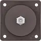 Berker 945192501 Integro Flow SAT-antennewandcontactdoos bruin mat