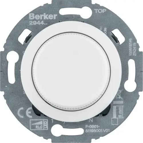 Berker 294410 universele draaidimmer comfort LED 3-100W 1930 wit