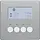 Berker 85741124 schakelklok opzetmodule jaloeziebediening Q1/Q3/Q7 aluminium