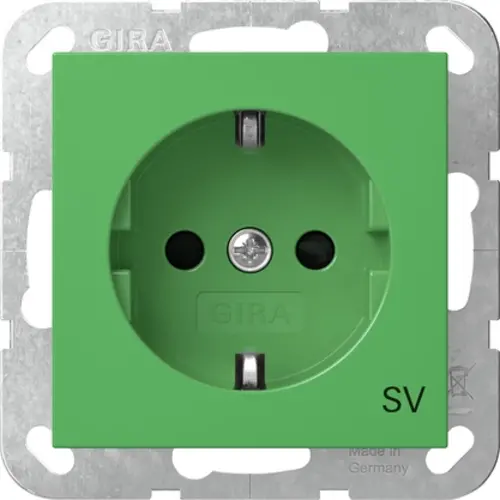 Gira 4453107 Systeem 55 Wandcontactdoos