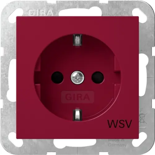 Gira 4453108 Systeem 55 Wandcontactdoos