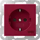 Gira 4188108 Systeem 55 Wandcontactdoos