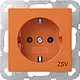 Gira 4188109 Systeem 55 Wandcontactdoos