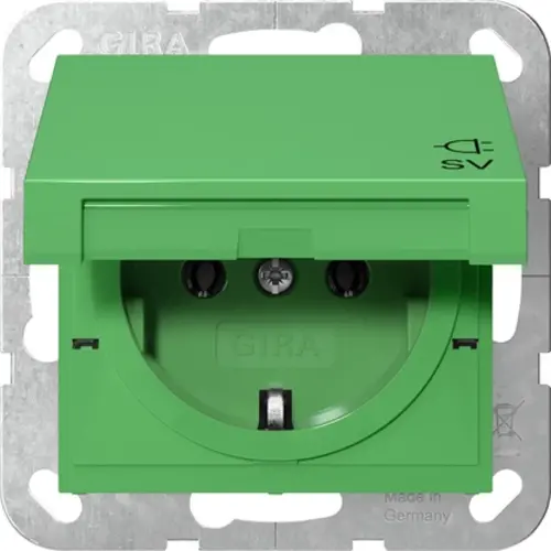 Gira 4454107 Systeem 55 Wandcontactdoos