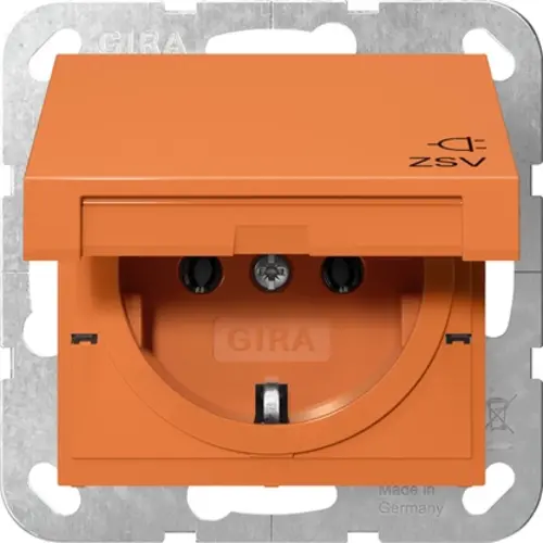Gira 4454109 Systeem 55 Wandcontactdoos