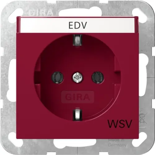 Gira 4457108 Systeem 55 Wandcontactdoos