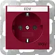 Gira 4457108 Systeem 55 Wandcontactdoos