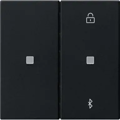 Gira 5381005 Bluetooth bedieningselement Systeem 3000 Systeem 55 zwart mat