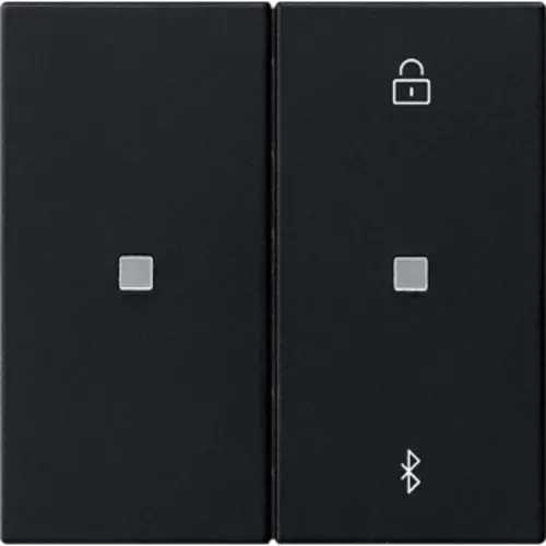Gira 5381005 Bluetooth bedieningselement Systeem 3000 Systeem 55 zwart mat
