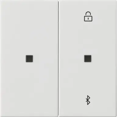 Gira 538103 Bluetooth bedieningselement Systeem 3000 Systeem 55 wit glans