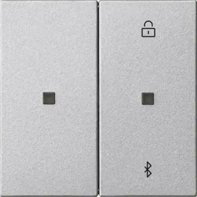 Gira 538126 Bluetooth bedieningselement Systeem 3000 Systeem 55 aluminium mat