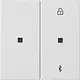 Gira 538127 Bluetooth bedieningselement Systeem 3000 Systeem 55 wit mat