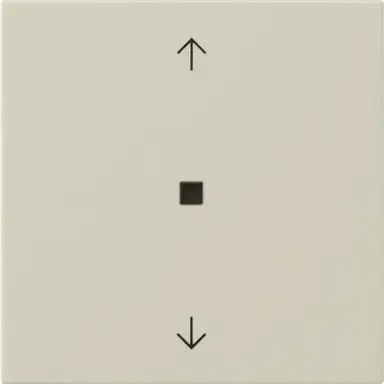 Gira 538201 Bluetooth jaloezie/tastdimmerknop met pijlen Systeem 3000 Systeem 55 creme glans