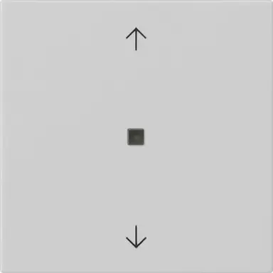 Gira 5382015 Bluetooth jaloezie/tastdimmerknop met pijlen Systeem 3000 Systeem 55 grijs mat