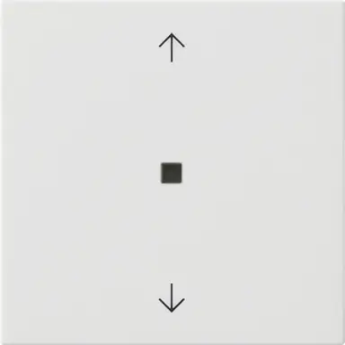 Gira 538203 Bluetooth jaloezie/tastdimmerknop met pijlen Systeem 3000 Systeem 55 wit glans