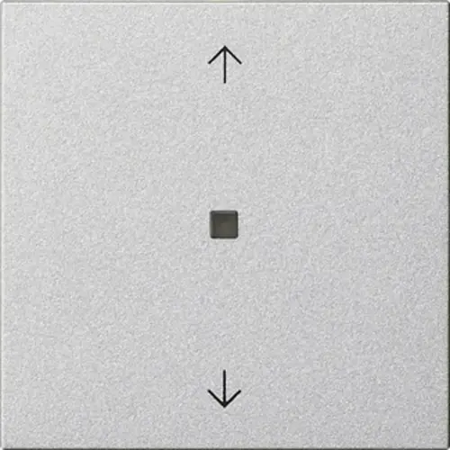 Gira 538226 Bluetooth jaloezie/tastdimmerknop met pijlen Systeem 3000 Systeem 55 aluminium mat