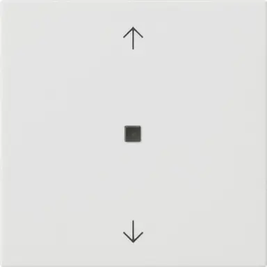 Gira 538227 Bluetooth jaloezie/tastdimmerknop met pijlen Systeem 3000 Systeem 55 wit mat