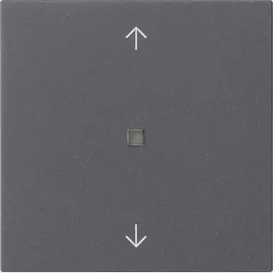 Gira 538228 Bluetooth jaloezie/tastdimmerknop met pijlen Systeem 3000 Systeem 55 antraciet mat