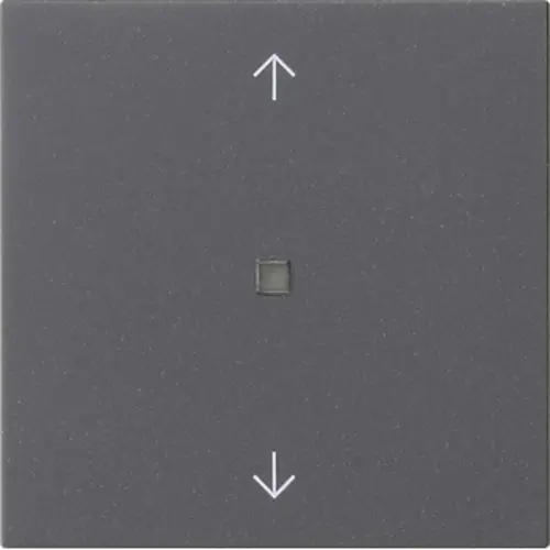 Gira 538228 Bluetooth jaloezie/tastdimmerknop met pijlen Systeem 3000 Systeem 55 antraciet mat