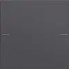 Gira 575128 wippenset 1-voudig Tastsensor 4.55 antraciet mat