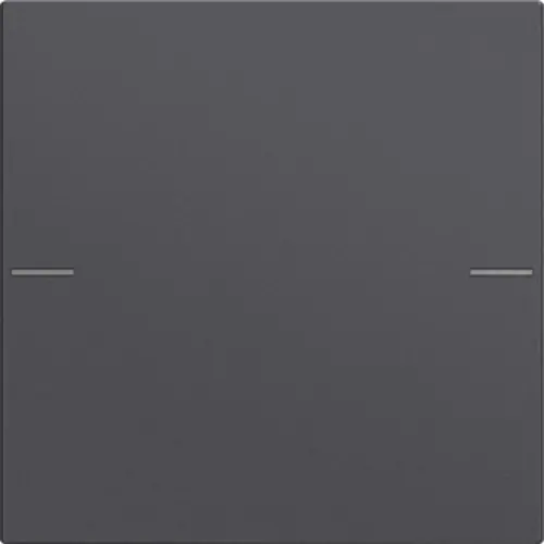 Gira 575128 wippenset 1-voudig Tastsensor 4.55 antraciet mat