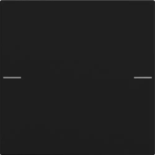 Gira 5751005 wippenset 1-voudig Tastsensor 4.55 zwart mat