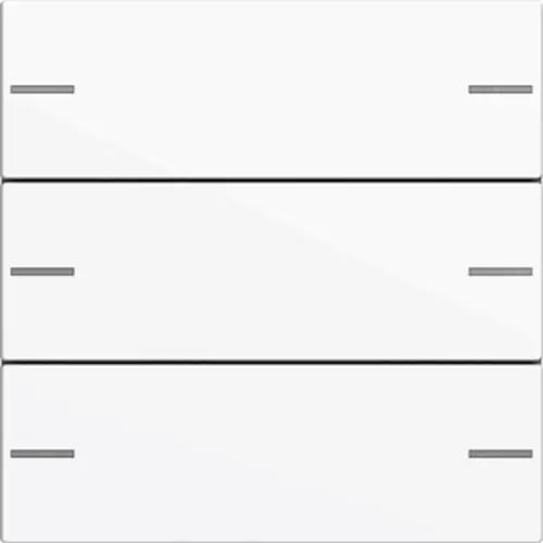 Gira 575303 wippenset 3-voudig Tastsensor 4.55 wit glans