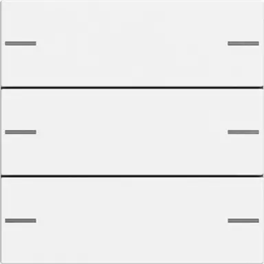 Gira 575327 wippenset 3-voudig Tastsensor 4.55 wit mat