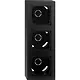 Gira 106309 opbouwbak incl. vast afdekraam 3-voudig E2 zwart mat