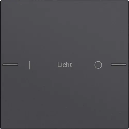 Gira 576128 wippenset 1-voudig individueel Tastsensor 4.55 antraciet mat