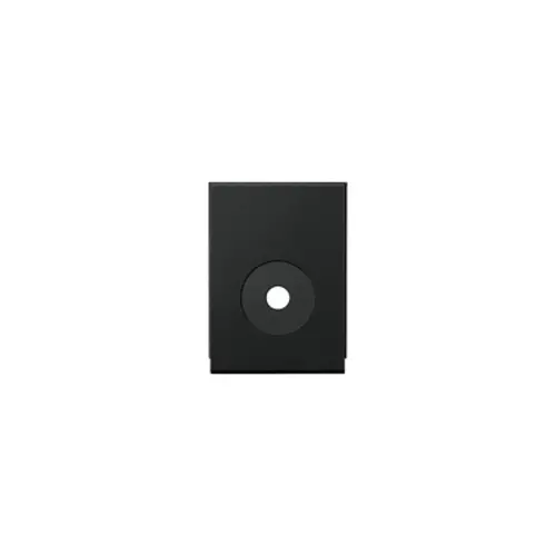 Gira 1065005 adapter voor kabelinvoer opbouwbehuizing Systeem 55 zwart mat