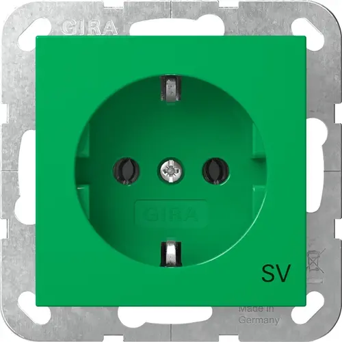 Gira 4188107 Systeem 55 wandcontactdoos