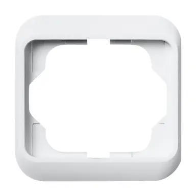 Busch-Jaeger 1721-24G afdekraam 1-voudig Alpha Nea studiowit glans OP=OP