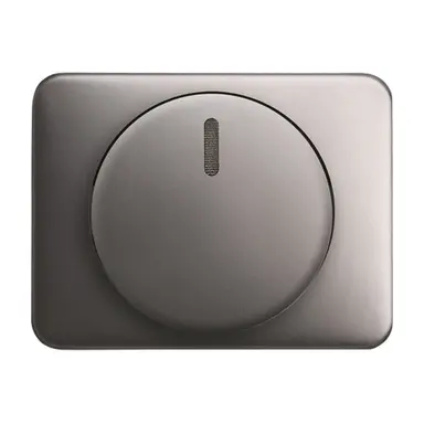 Busch-Jaeger 6540-20 dimmerknop draai/druk dimmer Alpha platin OP=OP