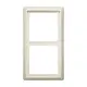 Busch-Jaeger 2102-32 afdekraam 2-voudig IP44 creme