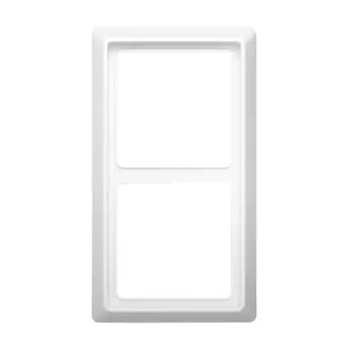 Busch-Jaeger 2102-34 afdekraam 2-voudig IP44 alpinwit