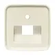 Busch-Jaeger 1803-212 centraalplaat RJ45 wandcontactdoos 1-voudig Standaard SI