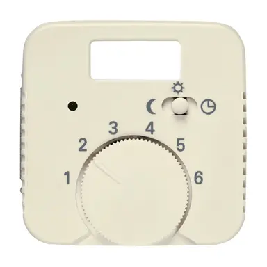 Busch-Jaeger 1795 TA-212 centraalplaat voor inbouw thermostaat Standaard SI