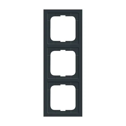 Busch-Jaeger 1723-181K afdekraam 3-voudig Future Linear antraciet